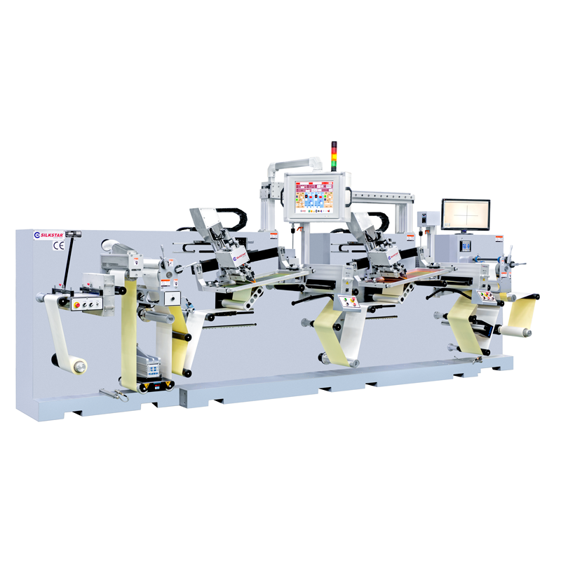 CS-350R2C High Speed Automatic Roll to Roll Silk Screen Printing Machine